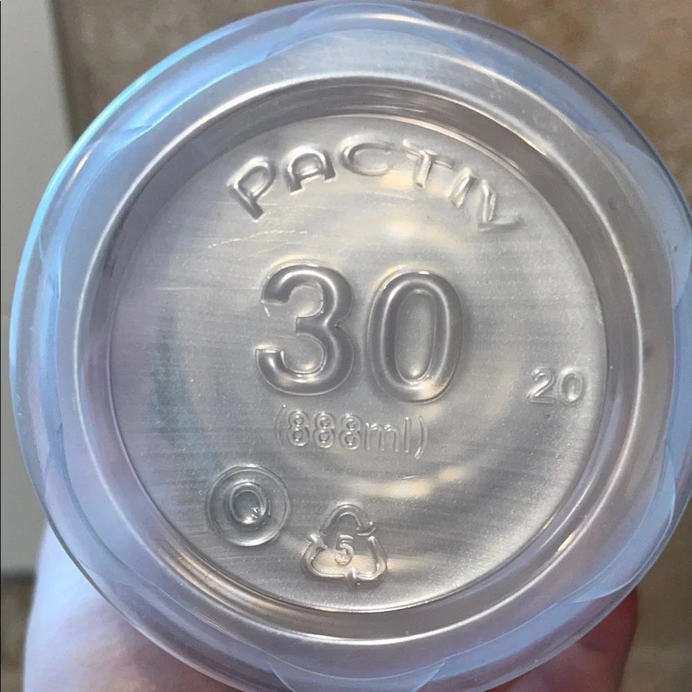 Disney Parks X Starbucks Clear Plastic Reusable Tumbler